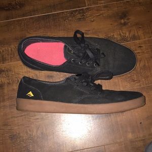 Emerica Black Suede Shoes